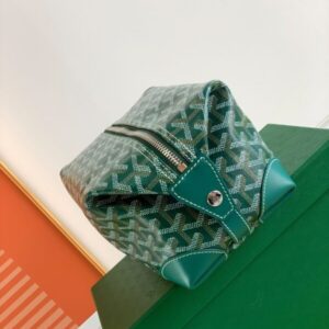 Replica Goyard Toiletry Bag Green - 1:1 designer replica handbag
