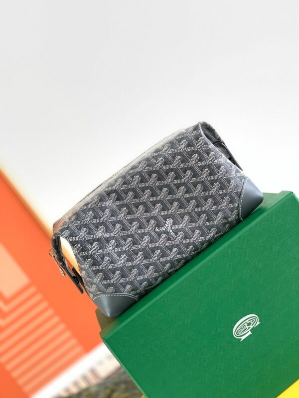 Replica Goyard Toiletry Bag Grey - premium 1:1 fake handbag model