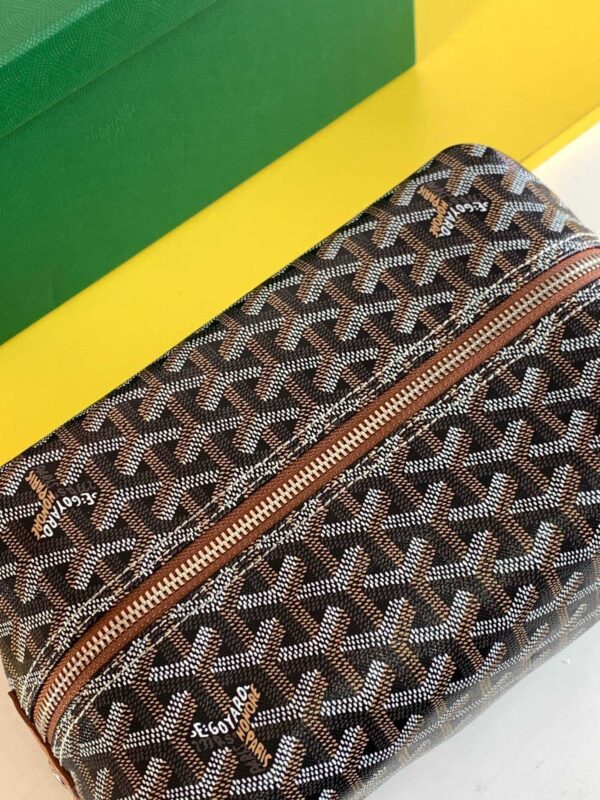 Replica Goyard Toiletry Bag Brown - high-end fake designer purse