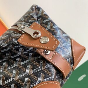 Replica Goyard Toiletry Bag Brown - realistic designer-inspired fake bag