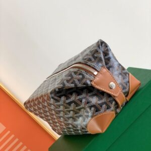 Replica Goyard Toiletry Bag Brown - premium-grade designer purse dupe