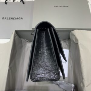 Replica Balenciaga Crush Small Full Black 2.0 - top-rated replica designer bag