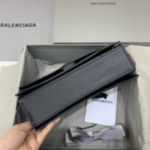 Replica Balenciaga Crush Small Full Black 2.0 - premium 1:1 fake handbag model