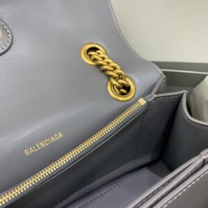 Replica Balenciaga Crush Small Grey - high-quality designer bag clone