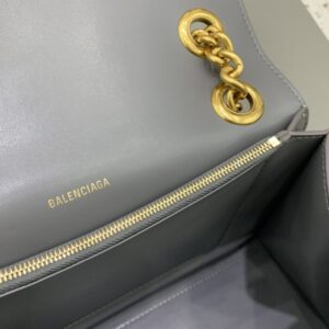 Replica Balenciaga Crush Large Grey - premium-grade designer purse dupe