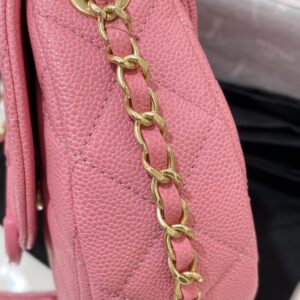 Replica CHANEL 23P Saddle Bag Pink - best-selling designer handbag dupe