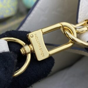 Replica Louis Vuitton Noe Bucket White MM - realistic designer-inspired fake bag