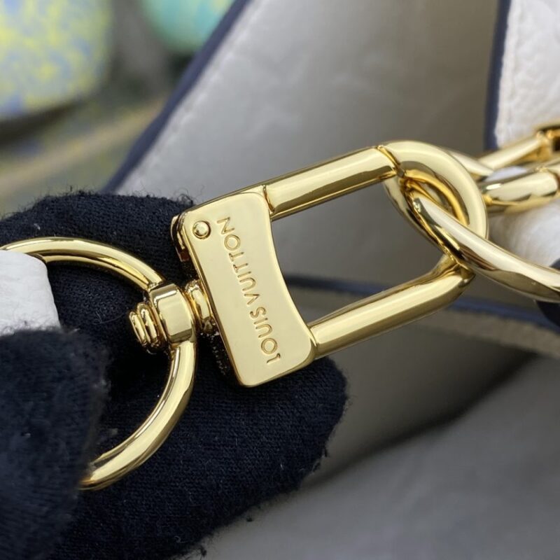 Replica Louis Vuitton Noe Bucket White MM - realistic designer-inspired fake bag