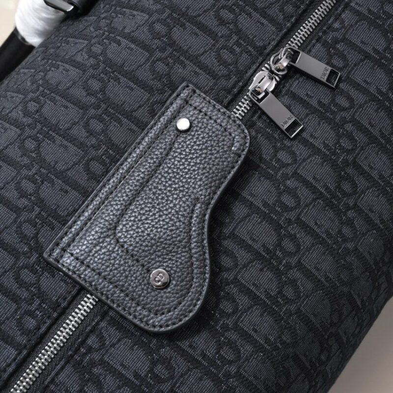 Replica Dior Jacquard Lingot 50 Black - premium-grade designer purse dupe