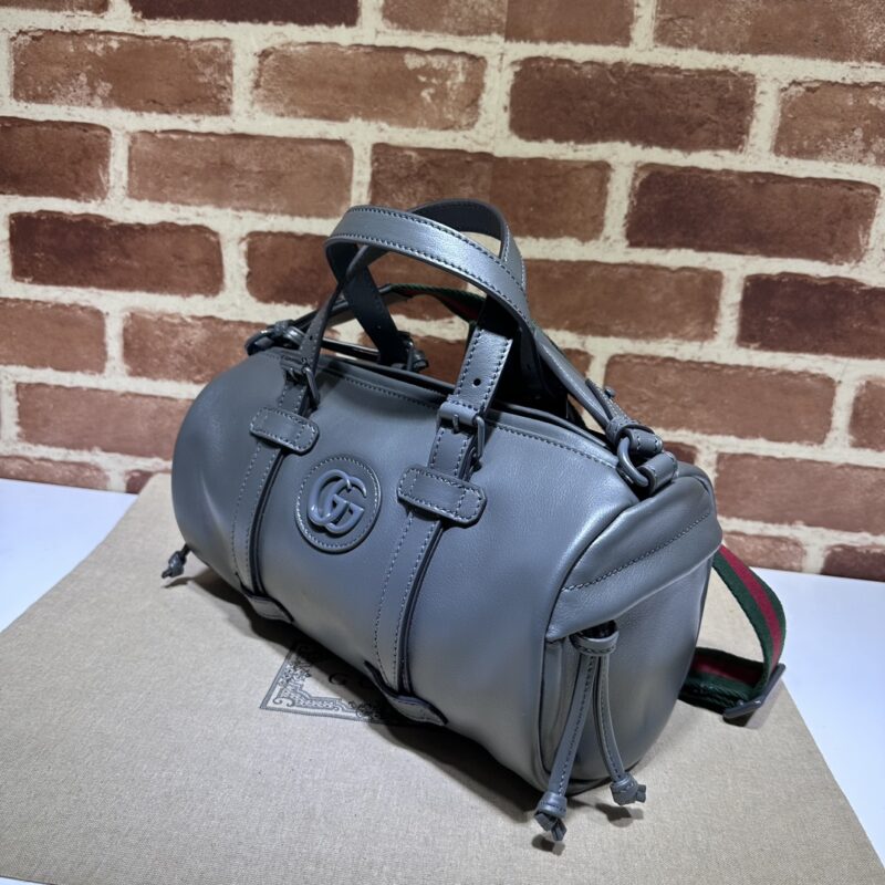 Replica Gucci Luggage Bag Grey - top-rated replica designer bag