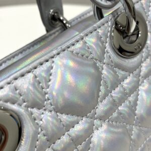 Replica Dior Lady D-Joy Bag Silver - best quality luxury bag dupe