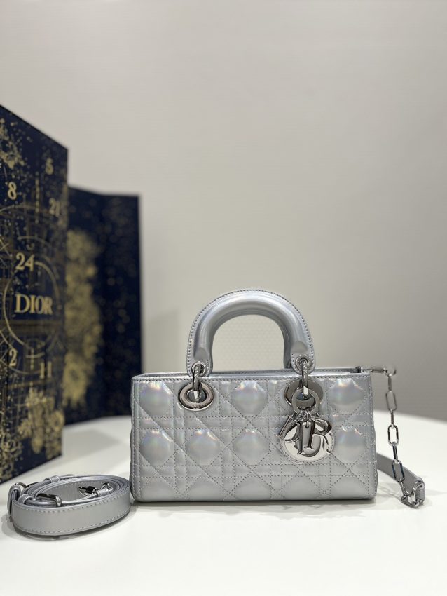 Replica Dior Lady D-Joy Bag Silver - best-selling designer handbag dupe