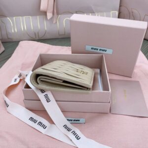 Replica Miu Miu Pocket Wallet Beige - best-selling designer handbag dupe