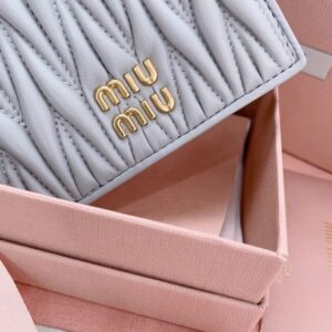 Replica Miu Miu Pocket Wallet Light Blue - best-selling designer handbag dupe