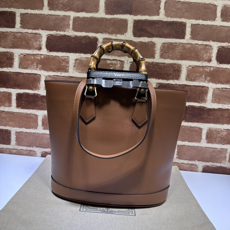 Replica Gucci Diana Medium Tote Bag Brown - top-rated replica designer bag