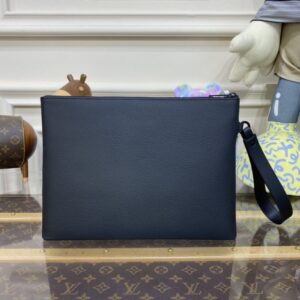 Replica Louis Vuitton Takeoff Pouch Black - best-selling designer handbag dupe