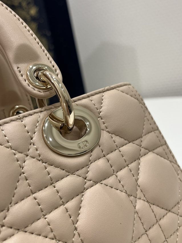 Replica Dior Lady D-Joy Bag Light Caramel - 1:1 designer replica handbag