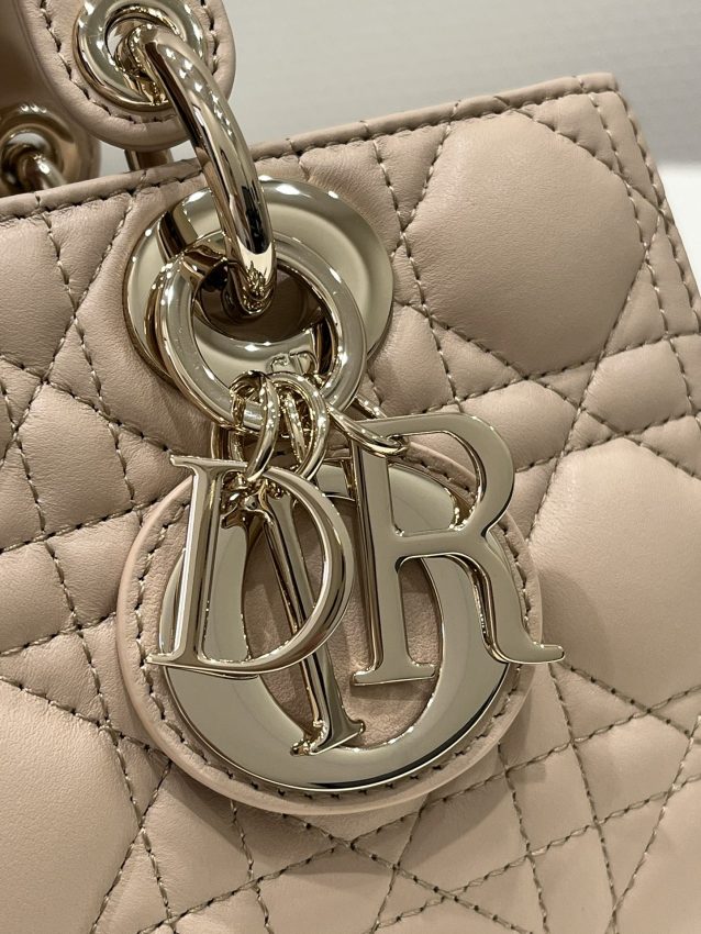 Replica Dior Lady D-Joy Bag Light Caramel - top-tier luxury replica shoulder bag