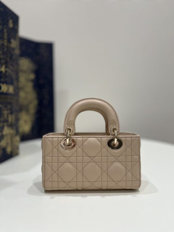 Replica Dior Lady D-Joy Mini Bag Caramel - best quality luxury bag dupe