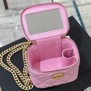 Replica CHANEL 23P Lipstick Bag Pink - premium 1:1 fake handbag model