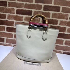 Replica Gucci Diana Medium Tote Bag White - near-authentic luxury replica handbag