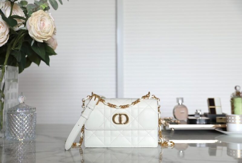 Replica Dior Miss Caro White - top-tier luxury replica shoulder bag