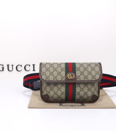 Replica Gucci Ophidia GG Small Waist Web - premium 1:1 fake handbag model