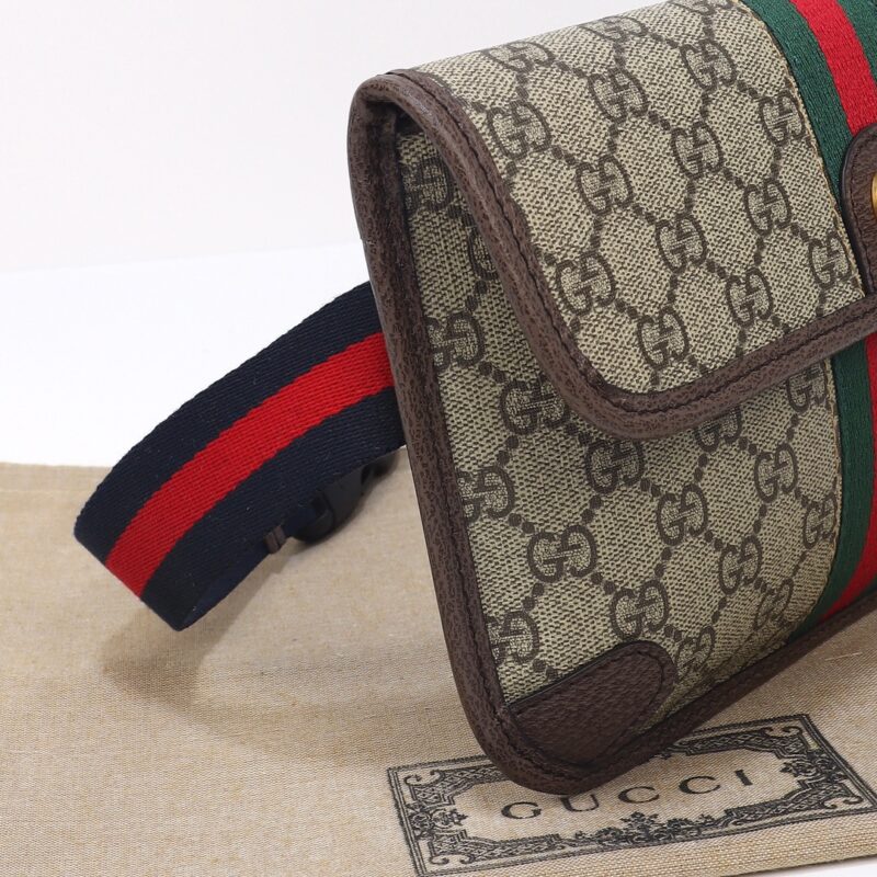 Replica Gucci Ophidia GG Small Waist Web - best quality luxury bag dupe