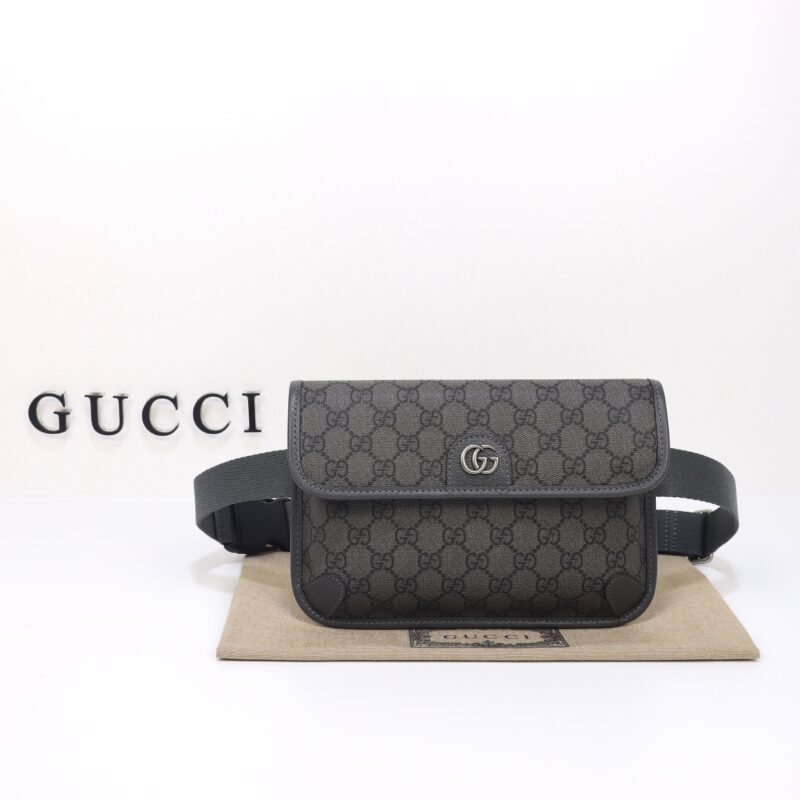 Replica Gucci Ophidia GG Small Waist Grey - ultra-realistic fake designer tote