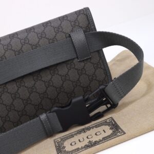 Replica Gucci Ophidia GG Small Waist Grey - top-rated replica designer bag