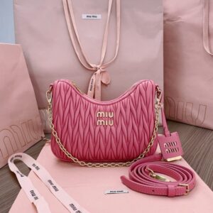 Replica Miu Miu Matelassé Pink - 1:1 designer replica handbag