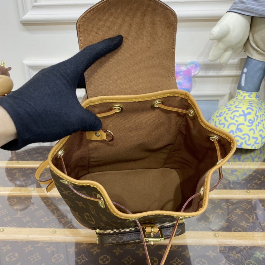 Replica Louis Vuitton Montsouris Brown - high-quality designer bag clone