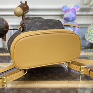 Replica Louis Vuitton Montsouris Brown - 1:1 designer replica handbag