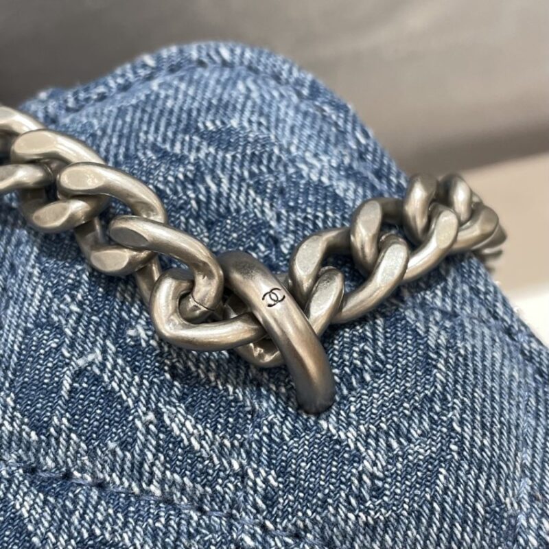 Replica CHANEL 23P Lipstick Bag Denim - top-rated replica designer bag