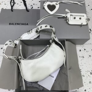 Replica Balenciaga Le Cagole White - near-authentic luxury replica handbag
