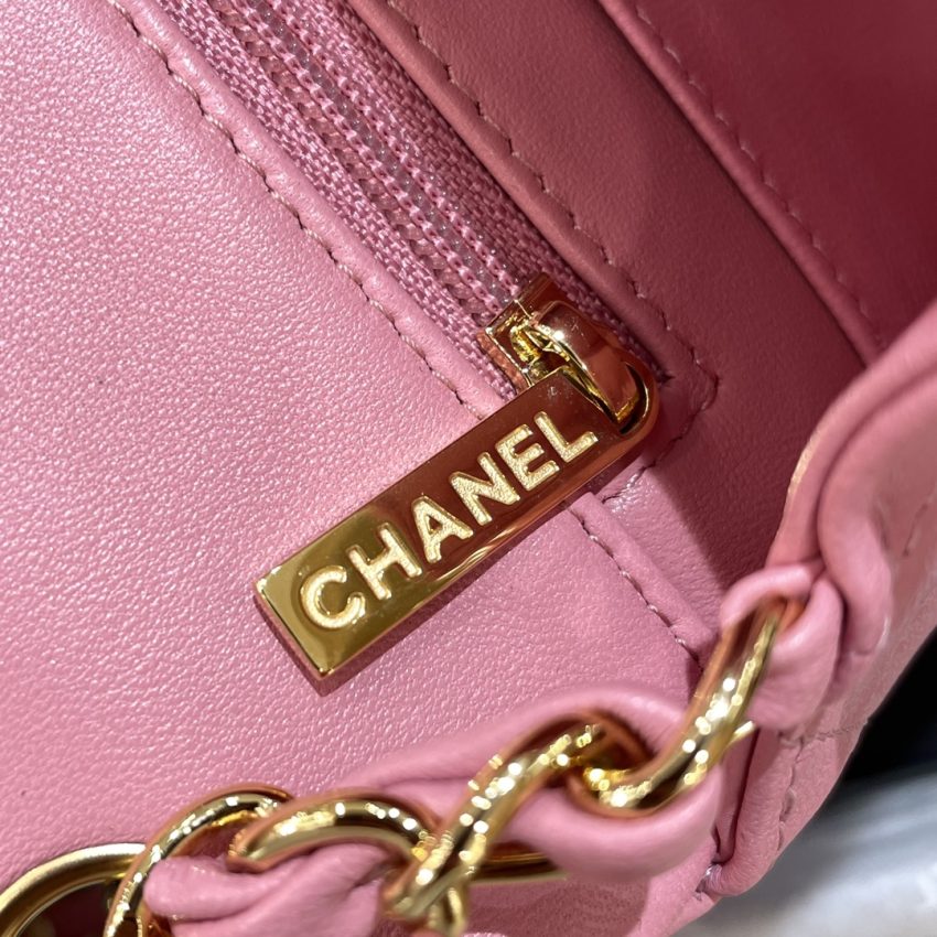 Replica CHANEL Classic Flap 17cm Pink - elite superclone designer purse