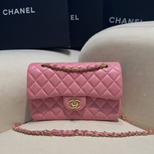 Replica CHANEL Classic Flap 23cm Pink - 1:1 designer replica handbag