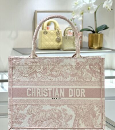 Replica Dior Tote Book Pink Tiger - realistic designer-inspired fake bag