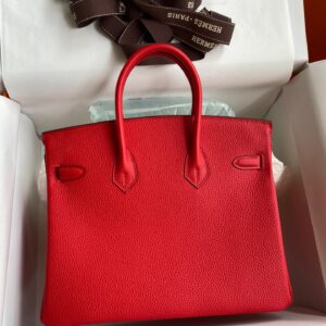 Replica Hermes Birkin Red Togo Gold - 1:1 designer replica handbag