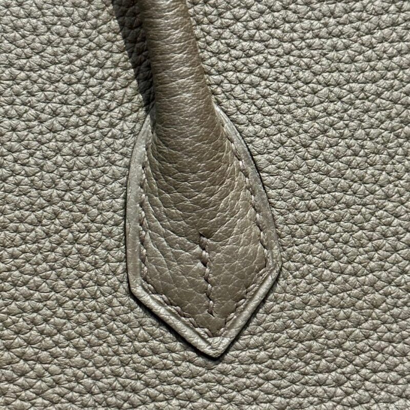 Replica Hermes Birkin Pewter Gray Togo - near-authentic luxury replica handbag