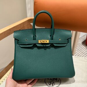 Replica Hermes Birkin Peacock Green Togo - high-end fake designer purse