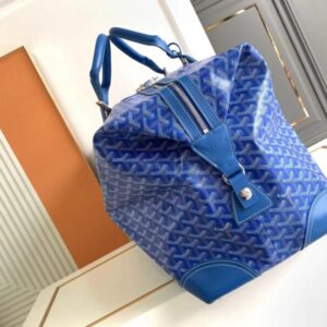 Replica Goyard Bowling 55 Bag Blue - best-selling designer handbag dupe