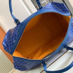 Replica Goyard Bowling 55 Bag Blue - top-tier luxury replica shoulder bag