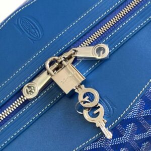 Replica Goyard Bowling 55 Bag Blue - elite superclone designer purse