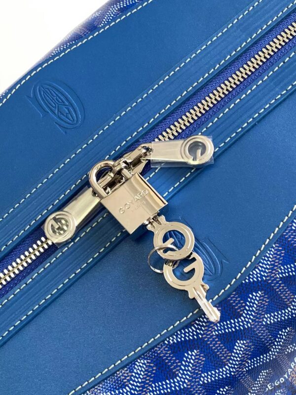 Replica Goyard Bowling 55 Bag Blue - elite superclone designer purse