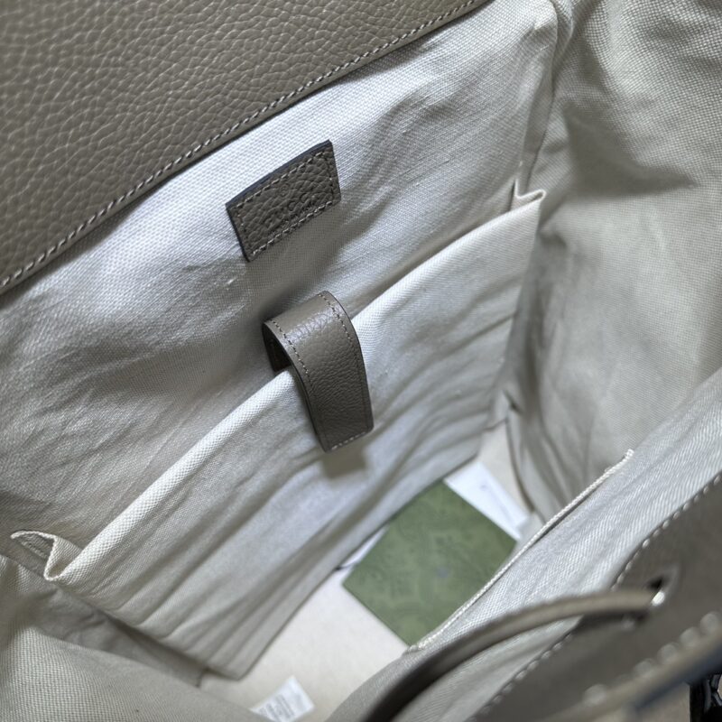 Replica Gucci Medium Backpack Full Beige - high-quality designer bag clone