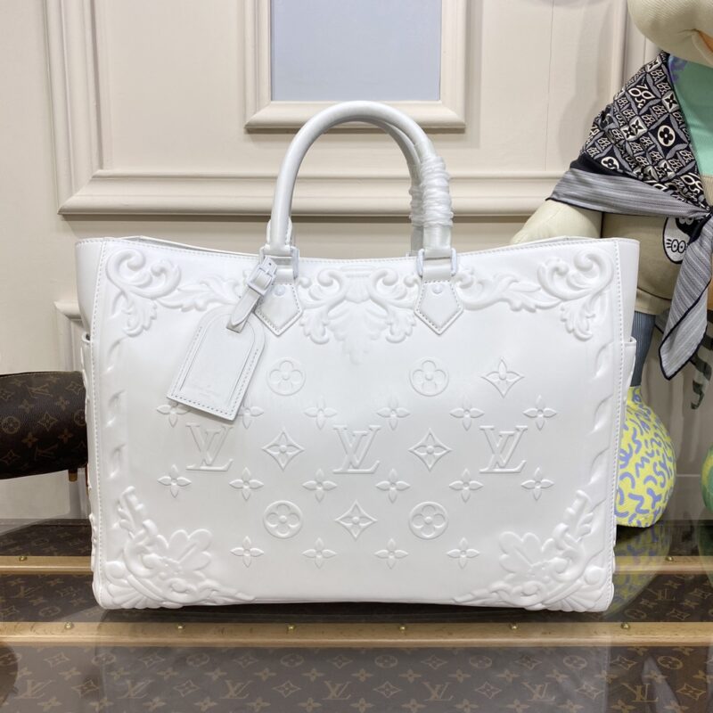 Replica Louis Vuitton Sac Plat 24H White - realistic designer-inspired fake bag