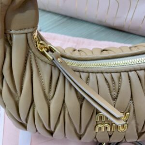 Replica Miu Miu Wander Brown - top-tier luxury replica shoulder bag