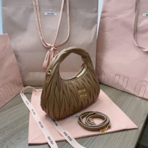Replica Miu Miu Wander Brown - high-end fake designer purse