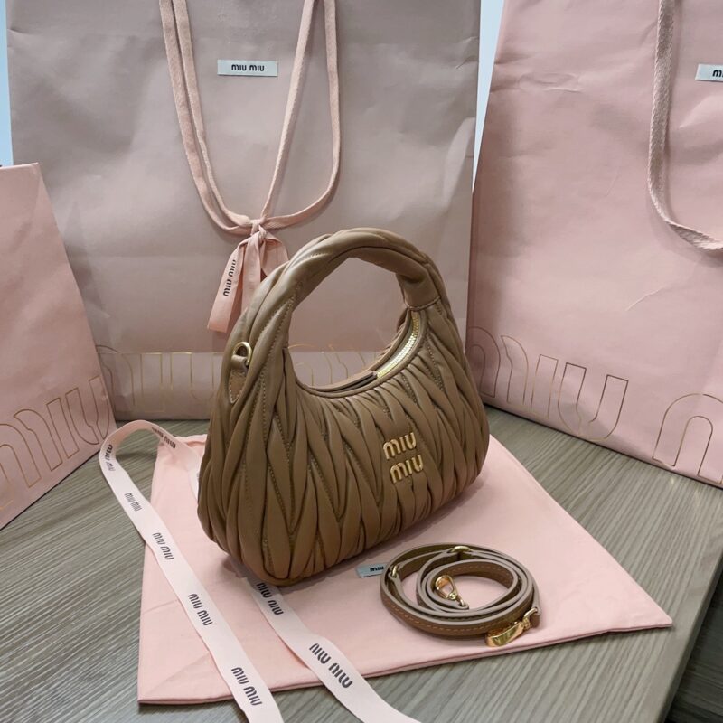 Replica Miu Miu Wander Brown - high-end fake designer purse